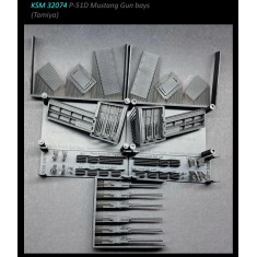 1/32 P-51 Mustang Gun Bays for Tamiya Kit