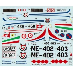 1/72 Zlin Z-242L Military 4x Decal