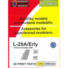 1/72 Aero L-29A Delfin/Early series 3D parts