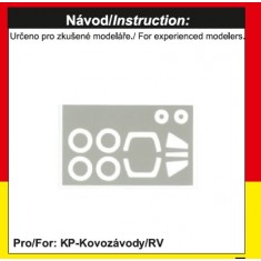 1/72 Dassault Mirage III Mask for Kovozavody/RV kit