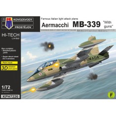 1/72 Aermacchi MB-339 "With Guns" [HI-TECH]