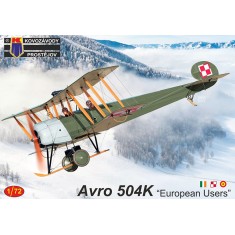 1/72 Avro 504K ''European Users'' Biplane Bomber