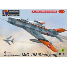 1/72 Mikoyan-Gurevich MiG-19S/Shenyang F-6