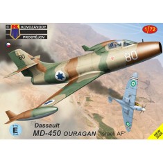1/72 Dassault MD.450 Ouragan "Israel Air Force"