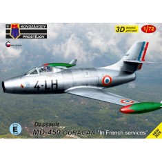 1/72 Dassault MD.450 Ouragan "In French Service"