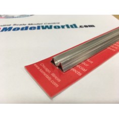 Aluminum Triangle Tube (height: 6.35mm, length: 304.8mm, 2pcs)