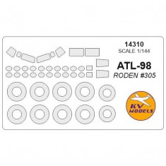 1/144 Aviation Traders ATL-98 Carvair Masks for Roden #305