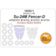 1/144 Su-24M Fencer-D Masks for Armory #14702, #14703, #14704