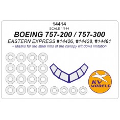1/144 Boeing 757-200/757-300 Masks for Eastern Express #14426/14428/14481