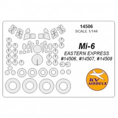 1/144 Mi-6 Masks for Eastern Express #14506, #14507, #14508