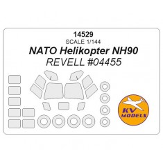 1/144 NATO Helikopter NH90 Masks for Revell #04455