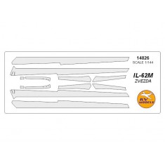 1/144 Ilyushin IL-62M Masks for Zvezda #7013