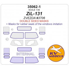 1/35 ZIL-131 Double-Sided Mask Set for Zvezda Kits
