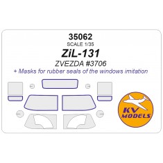 1/35 ZIL-131 Mask Set for Zvezda Kits