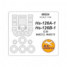 1/48 Hs-126A-1/B-1 Paint Masking for ICM #48212, #48213