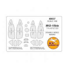 1/48 MiG-15bis Paint Masking for Trumpeter #02806