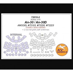 1/72 An-30/30D Masking for A-model #72103/72220/72223 (double-sided)
