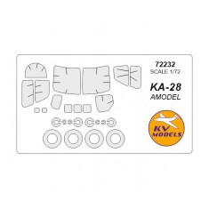1/72 KA-28 Masking for Amodel #7237