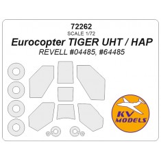 1/72 Eurocopter TIGER UHT/HAP Masking for Revell kits