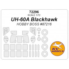1/72 UH-60A Blackhawk Masking for HobbyBoss #87216