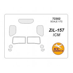 1/72 Zil-157 Masking for ICM kits