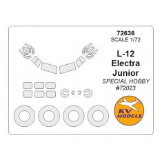 1/72 L-12 Electra Junior Masking for Special Hobby #72023
