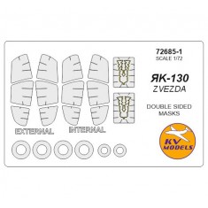 1/72 Yak-130 Double-sided Masking for Zvezda kits