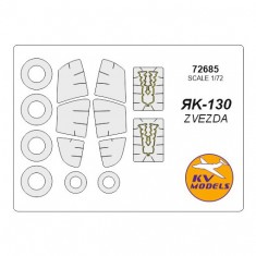 1/72 Yak-130 Masking for Zvezda kits