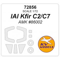 1/72 IAI Kfir C2/C7 Masks for AMK #86002