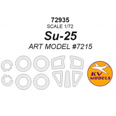 1/72 Su-25 Paint Masking for ART MODEL #7215