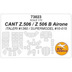 1/72 CANT Z.506 Airone Mask Set for Italeri/Supermodel Kits