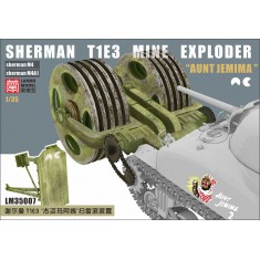 1/35 WWII US Sherman T1E3 "Aunt Jemima" Mine Exploder