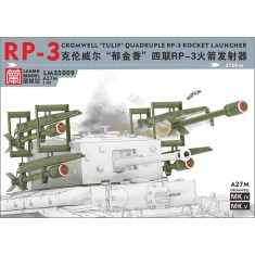 1/35 WWII British Cromwell Tulip Quad RP-3 Rocket Launcher