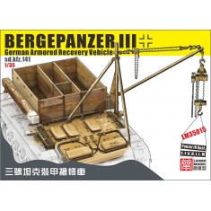 1/35 WWII German Bergepanzer III Armoured Recovery Vehicle Conversion set