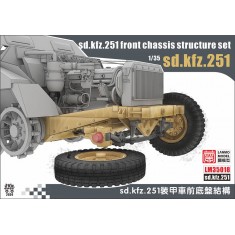 1/35 WWII German Sd.Kfz.251 Front Chassis Structure Set
