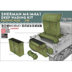 1/35 WWII US Pacific War Sherman M4/M4A1 Deep Wading Kit
