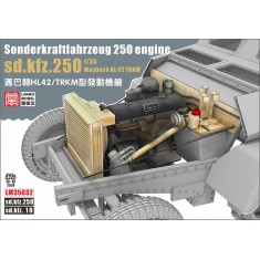 1/35 WWII German Sd.Kfz.250 Maybach HL42 TUKM Engine Set
