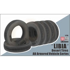 1/35 AB Armoured Vehicle Series "Libia" Desert Tyres