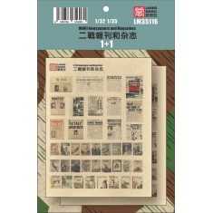 1/35 WWII Newspapers & Magazines