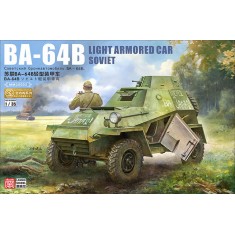 1/35 Soviet BA-64B Light Armoured Car with Fully Interior (Corrected Version)