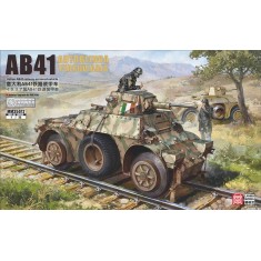 1/35 Italian AB41 Autoblinda "Ferroviaria"