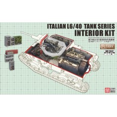 1/35 L6/40 Tank Series Interior Kit