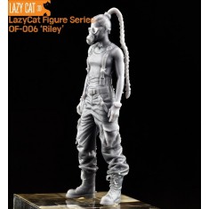 1/35 Modern/Fantasy ''Riley'' Female Combat Character Gas Mask