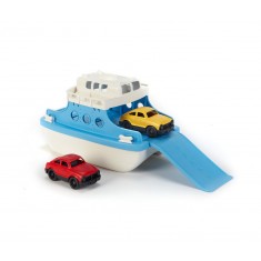 Ferry Boat with 2 Mini Cars (white top)