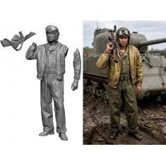 1/35 WWII US Tank Crew with Thomson