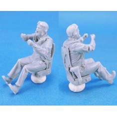 1/35 WWII US Navy Rear Gunner II (Engaged, 2 Heads) 1 figure