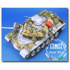 1/35 M48A3 Patton MBT Vietnam Sand Bag Armour & Stowage set