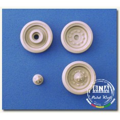 1/35 M60 Patton Tank Resin Wheel Set (M48 Type)
