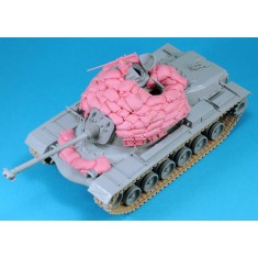 1/35 M48A3 Sandbag Armour set II for Dragon kit (19 resin parts)