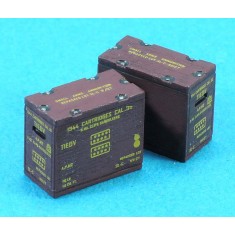 1/35 M1917 Cal.30 Ammo Crate Set (8 Round Clip Type w/Decals) (8pcs)
